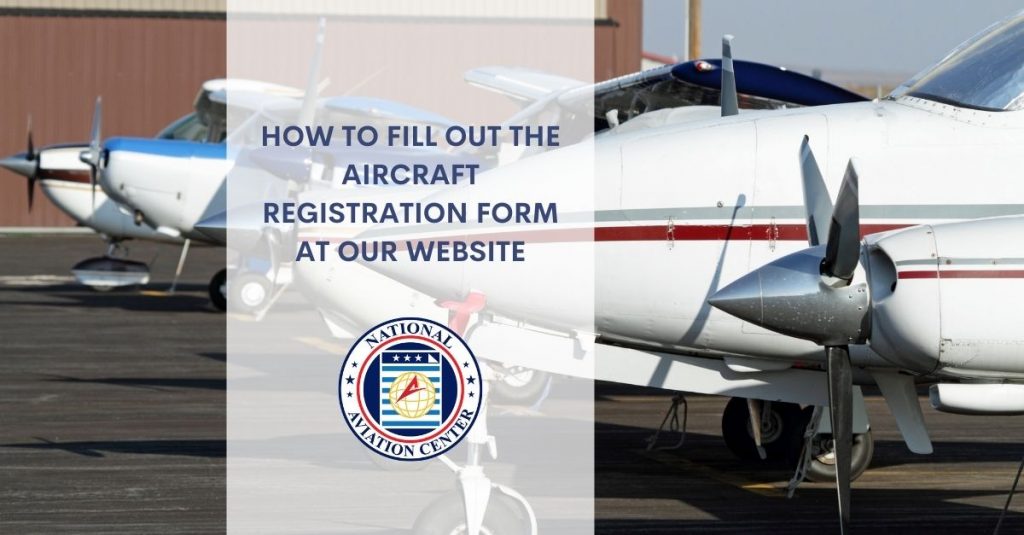 how to fill out an aircraft registration form