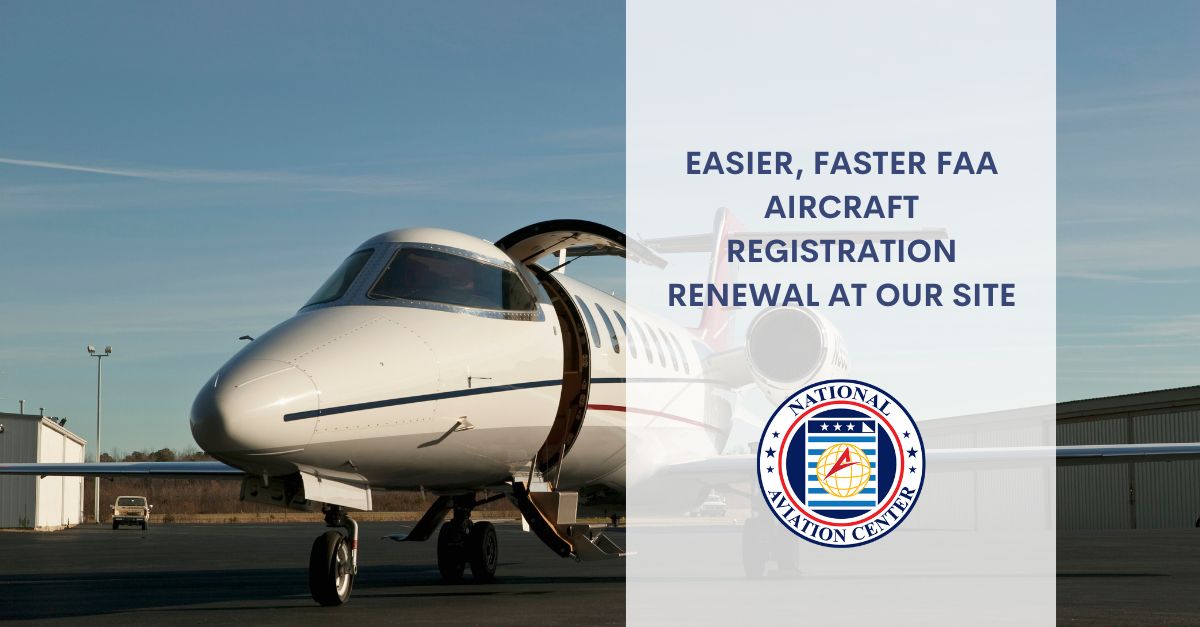 Easier Faster Faa Aircraft Registration Renewal At Our Site 7708