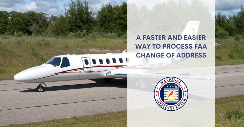 FAA Change of Address