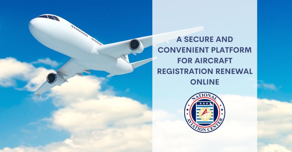 Aircraft Registration Renewal Online