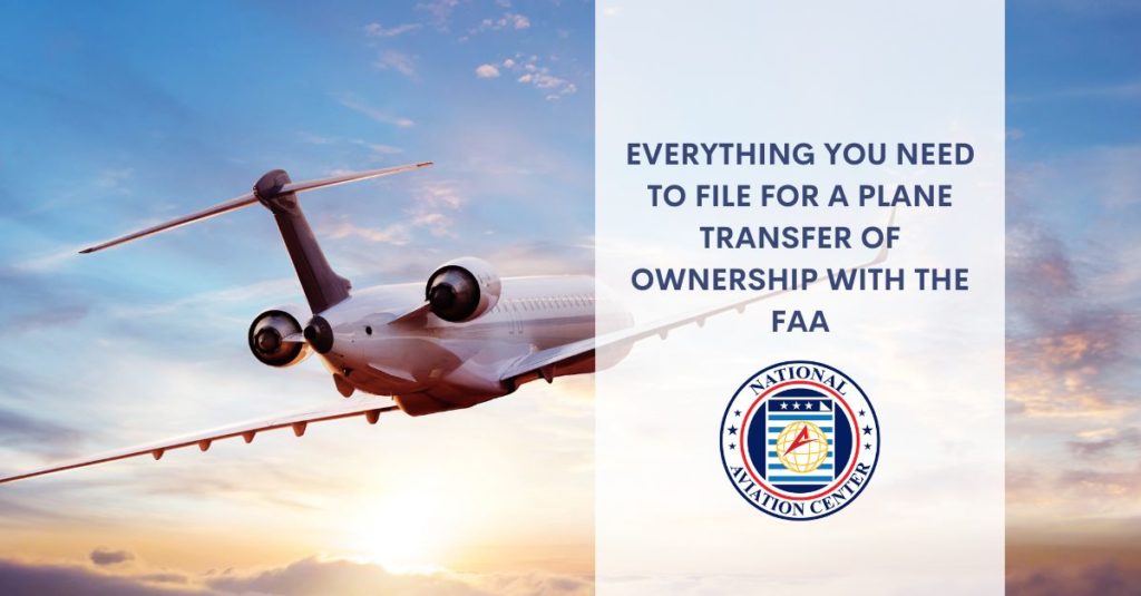 plane transfer of ownership