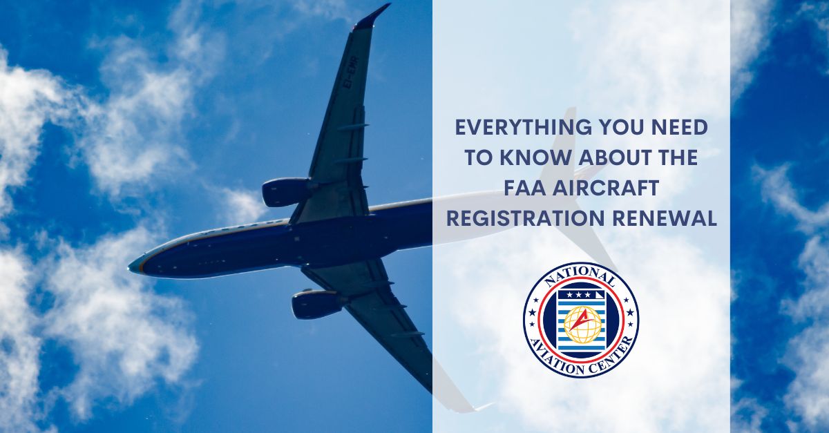 FAA Aircraft Registration Renewal National Aviation Center