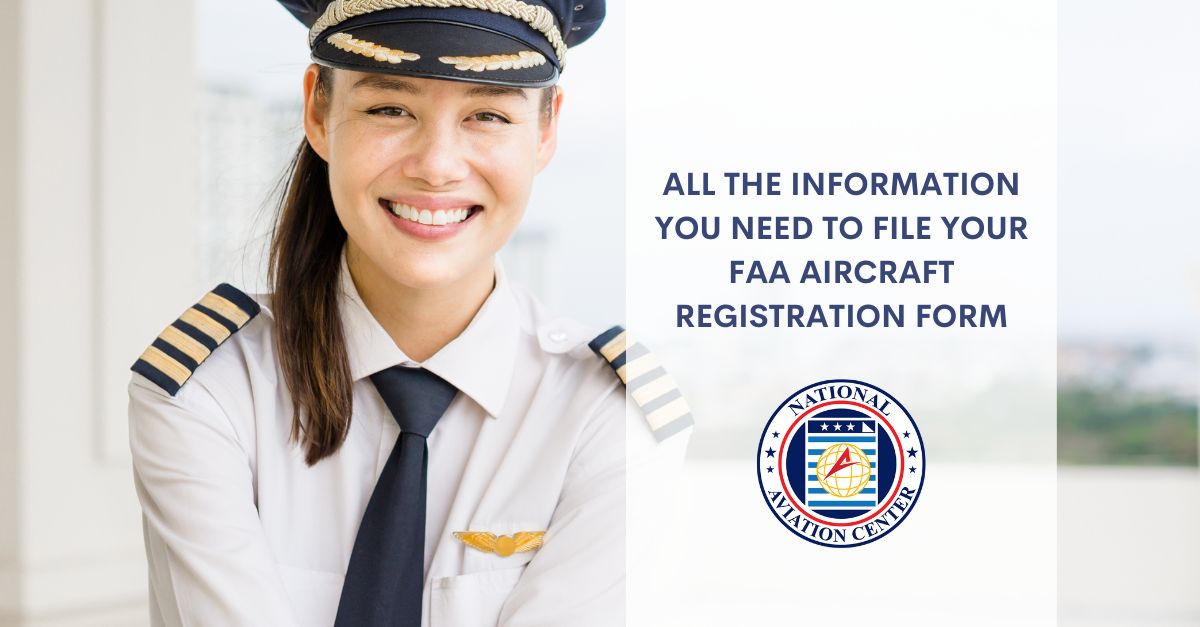 All The Information You Need To File Your FAA Aircraft Registration Form