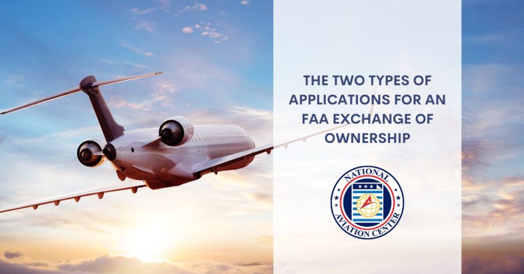 FAA exchange of ownership