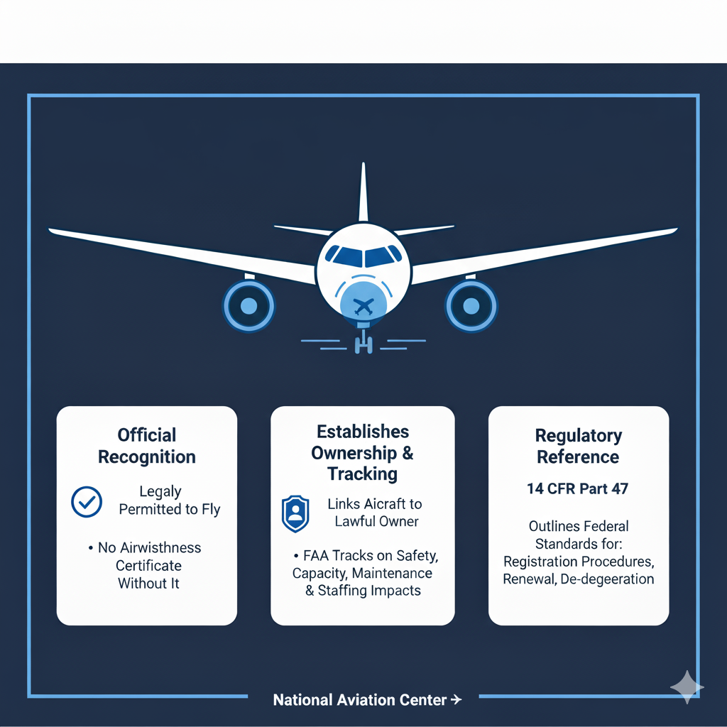 Aircraft Registration Fees supporting document check for aircraft registration fees