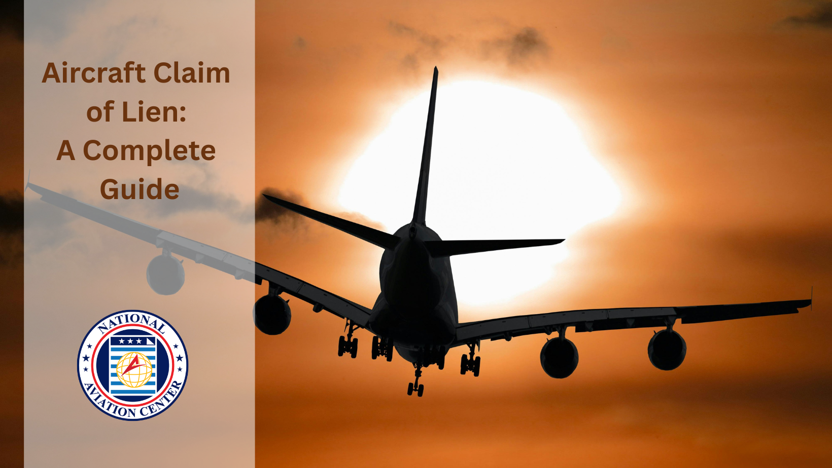 Aircraft Claim of Lien lien record support for aircraft claim of lien