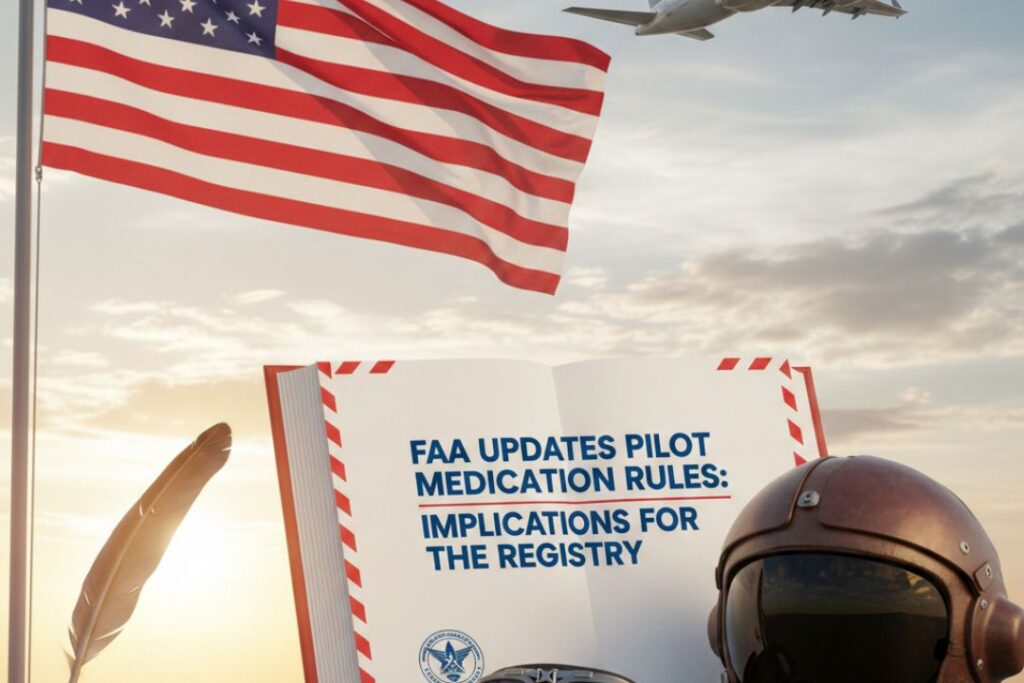 FAA Updates Pilot Medication Rules: Implications for the Registry