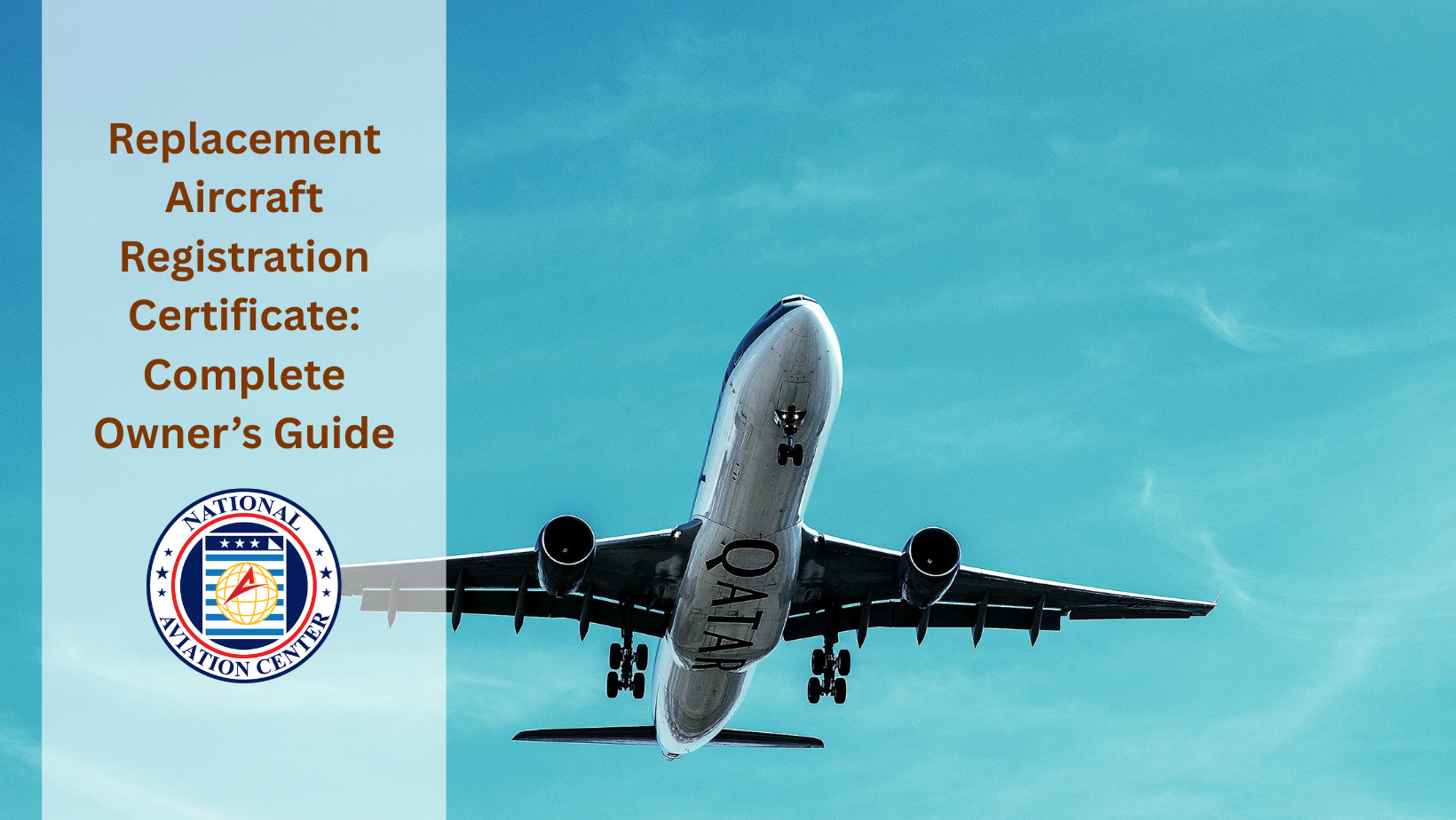 Replacement Aircraft Registration Certificate certificate preparation for replacement aircraft registration certificate