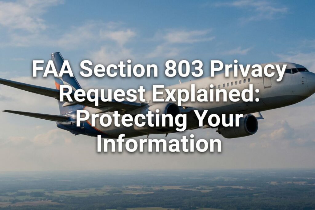 FAA area 803 Privacy Request Explained: Protecting Your Information secure intake support for FAA area 803 Privacy Request